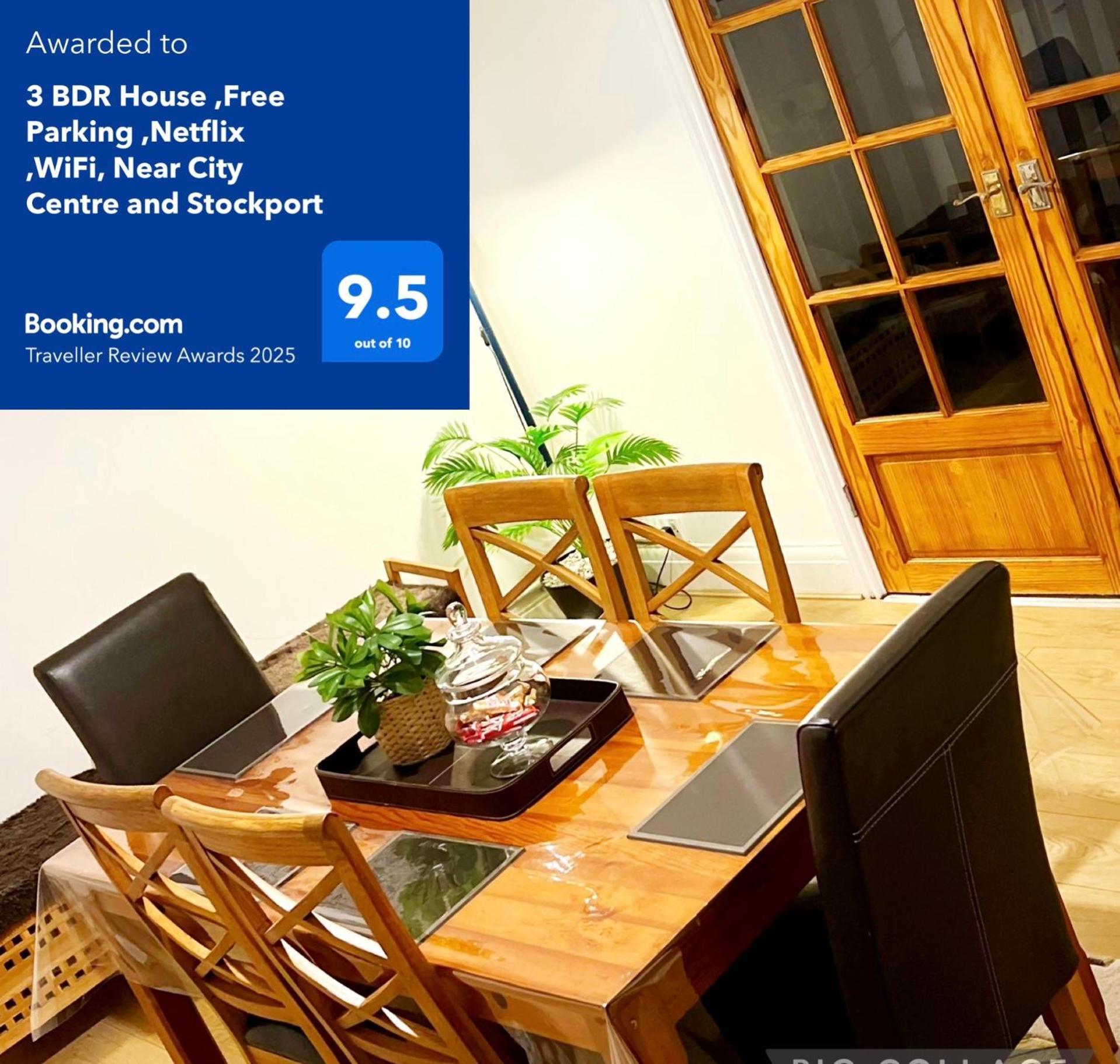 Cosy 3bdr In Levenshulme-close To Centre And Stockport Town- Free Parking- Wifi Casa de férias